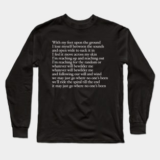 Lateralus (version 1) Long Sleeve T-Shirt